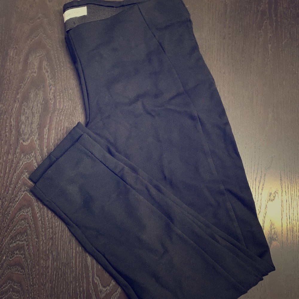 NWT Calvin Klein black stretch pants